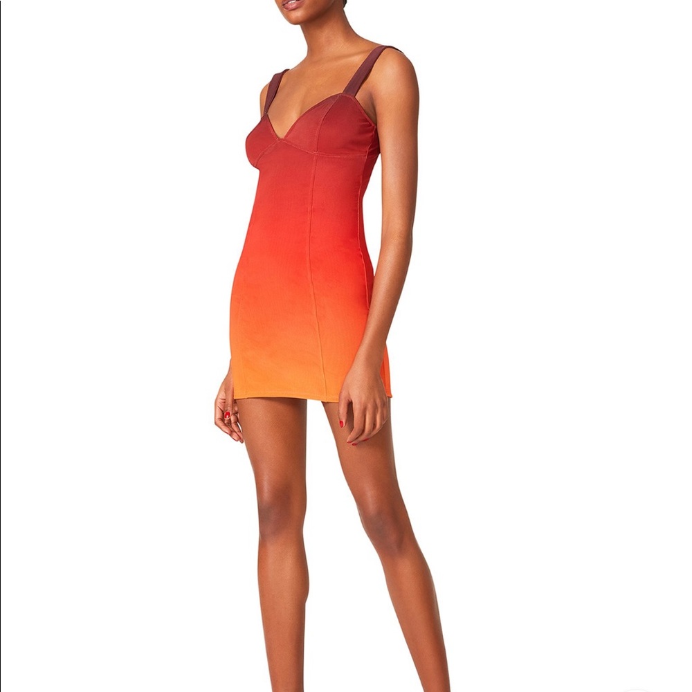Brand new Steve Madden mini dress in Lava